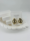 Pirinç Zirkon Küpe - Kp00329