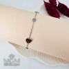 Rodyum Çelik Bileklikler 16+5 Cm Uzatma Payı - Kbl0125