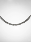 Rodyum Çelik  Erkek Çelik Bileklik Boy 21.5 Cm / En 0.8 Mm  - Ebl0041
