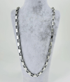 Rodyum Çelik Erkek Kolye 60 Cm - Ekl0015