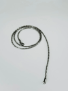 Rodyum Çelik Erkek Kolye 60 Cm - Ekl0021