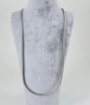 Rodyum Çelik Erkek Kolye 60 Cm - Ekl0022