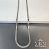 Rodyum Çelik Kolyeler 40 + 5 Cm Uzatma Payı - Kl0074