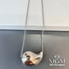 Rodyum Çelik Kolyeler 40 + 5 Cm Uzatma Payı - Kl0099