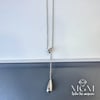 Rodyum Çelik Kolyeler 40+5 Cm Uzatma Payı - Kl0034