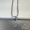 Rodyum Çelik Kolyeler 45 + 5 Cm Uzatma Payı - Kl0060