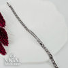 Rodyum Zirkon Taşlı Pirinç Bileklikler 19 Cm - Kbl0053