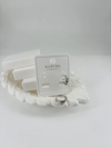 Rodyum Zirkon Taşlı Pirinç Zirkon Küpe - Kp00319