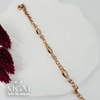 Rose  Zirkon Taşlı Pirinç Bileklikler 16+4 Cm - Kbl0041