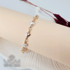 Rose Pirinç Bileklikler 17+5 Cm Uzatma Payı - Kbl0163