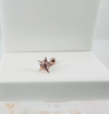 Rose Zirkon Taşlı Uç Kısmı : Pirinç Kıkırdak Bar Uzunluğu : 6 Mm / Bar Kalınlığı 0.8 Mm / Top Boyu 3 Mm - Pt0014-2