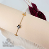 Sedef Taşlı Çelik Bileklikler 16+5 Cm Uzatma Payı - Kbl0134