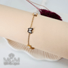 Sedef Taşlı Çelik Bileklikler 16+5 Cm Uzatma Payı - Kbl0102