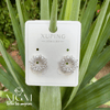 Xuping Taşlı İnci Detaylı Küpe - Kp00221