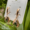 Xuping Yeşil Taşlı Damla Küpe - Kp00224