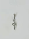 Yılan Detaylı Göbek Piercing - Pg0070