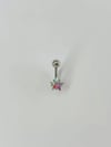 Yıldız Detaylı Göbek Piercing - Pg0014
