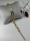 Zirkon Taşlı Pirinç Zirkon Bileklikler 17+3 Cm  - Kbl0311