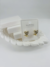 Zirkon Taşlı Pirinç Zirkon Küpe - Kp00330