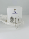 Zirkon Taşlı Üçlü Kombin Küpe - Kp00365