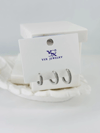 Zirkon Taşlı Üçlü Kombin Küpe - Kp00392