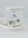 Zirkon Taşlı Üçlü Kombin Küpe - Kp00401