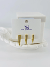 Zirkon Taşlı Üçlü Kombin Küpe - Kp00414