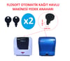 Flosoft Otomatik Kağıt Havlu Dispanseri Yedek Anahtarı - 2 Adet