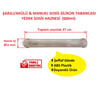 Sosis Silikon Tabancası Yedek Şeffaf Sosis Haznesi - Uzun 600ml