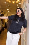 Antrasit Orjinal Marka Tshirt - 1239
