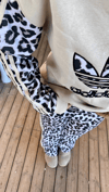 Bej Leoparlı Eşofman Takımı - 1165