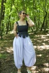 Beyaz Balon Pantolon - 1289