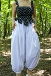 Beyaz Balon Pantolon - 1289