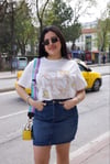 Beyaz Orjinal Marka Tshirt - 1239