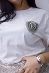 Beyaz Orjinal Marka Tshirt - 1239