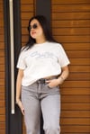 Beyaz Orjinal Marka Tshirt - 1239