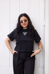 Siyah Orjinal Marka Tshirt - 1239