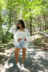 Siyah Oversize Gömlek - 1287