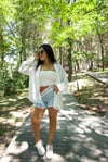 Siyah Oversize Gömlek - 1287