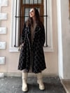 Tasarım Cin Eskitme Trench-1063