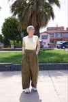 Yeşil Kuşaklı Pantolon - 1260