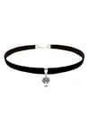 Gümüş Kaplama Hayat Ağacı Kadın Choker Kolye