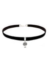 Gümüş Kaplama Hayat Ağacı Kadın Choker Kolye