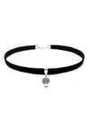 Gümüş Kaplama Hayat Ağacı Kadın Choker Kolye
