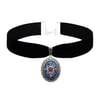 İznik Çini Desenli El Yapımı Vintage Choker