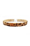Leopar Desen Kadın Choker Tasma Kolye