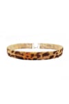 Leopar Desen Kadın Choker Tasma Kolye