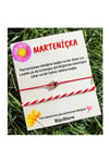 Marteniçka Gold Renk Yıldız Kadın & Erkek Ikili Dilek & Şans Bileklik