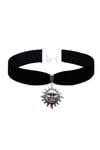 Mat Gümüş Kaplama Güneş Choker