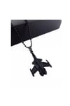 Mat Siyah Renk Erkek Savaş Uçağı Kolye